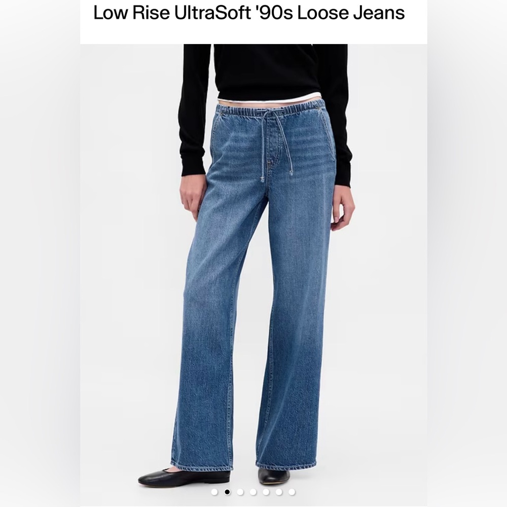 GAP Blue Flare & Wide Leg Jeans
